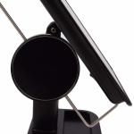 Black LED Large Lighted Makeup Mirror / 10x Magnifying Mirror On Stand