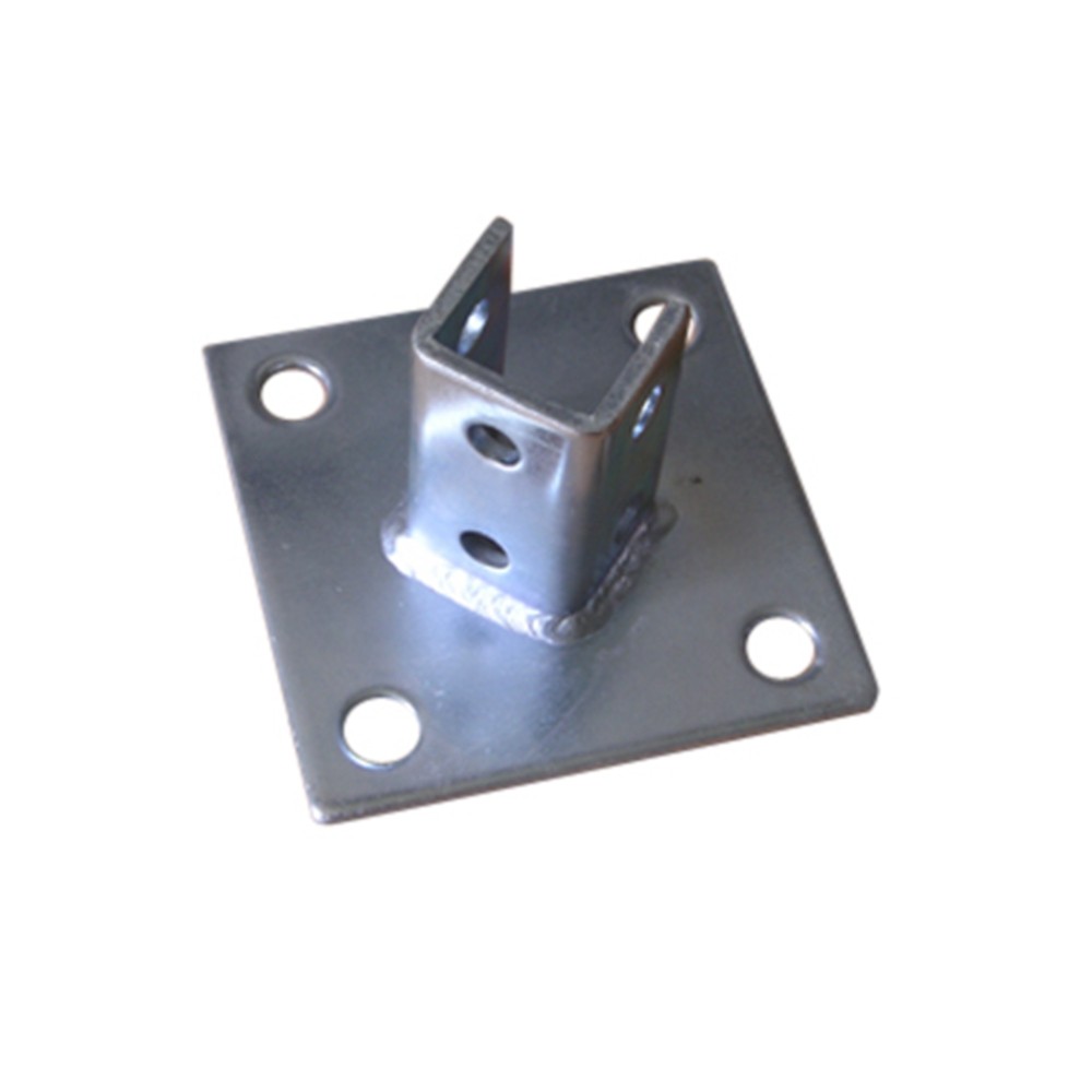 Stainless Steel Handrail Support for Glass Holding Single-side Bracket Thickness 3-10mm