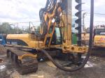 CFA Bored Piles Construction Anchoring Drilling Rig 34.3 Mpa Max Operating