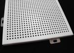Railway Station Decorating Acoustic Perforated Ceiling Tiles / False Ceiling