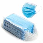 CE Standard Disposable Blue Earloop Face Mask Comfortable Design For Supermarket