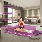 Heating 3 Zone Far Infrared Sauna Blanket Sweating Red Photon Lights