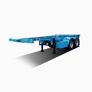 Wholesale 2 Tandem Axles 40FT Container Skeletal Trailer With BPW Axle 12t And Air Bag Spring Suspension from china suppliers