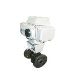 IP67 Stainless Steel Flange Connection Electric Corrosive Resistant Ball Valve