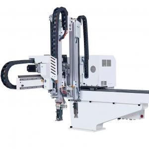 China 3 Axis Servo Driven Injection Molding Robots 900mm Vertical Arm on sale