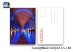 The London Eye Pattern Lenticular Postcards , 3D Lenticular Card Tear - Proof