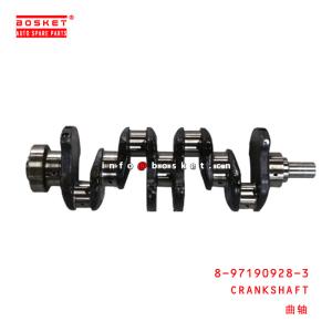 Wholesale 8-97190928-3 8971909283 ISUZU NPR NKR 4JB1 Crankshaft from china suppliers