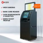 Bill Deposit Self Service Terminal Machine Cash In Machine Floor Standing