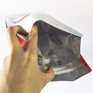 Wholesale Convenient Self-Sealing Zipper Eight Sides Sealed Plastic Coffee Bag for Coffee Exhaust Packaging from china suppliers