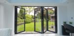 Modern Design Style Aluminum Folding Door High And Low Waterproof Track