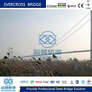 Wholesale Flexible And Durable Steel Wire Suspension Bridge Custom Traffic For High Load from china suppliers