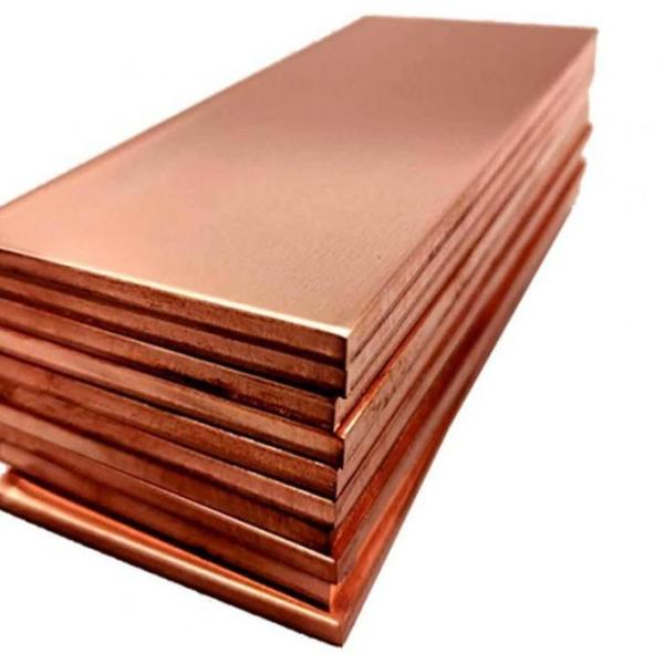 High Purity Red Copper Sheet 4'X8' 99.9% Pure Copper Sheet 1mm Custom Sizes