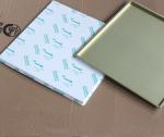 Square Decorative Aluminum Artistic Ceiling Tiles Lay In Panel Building Interior