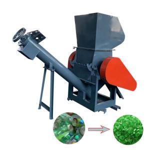 Wholesale 65Mn2Si Blades Material PET Bottle Crushing Machine With 2500kg/H Production Capacity from china suppliers