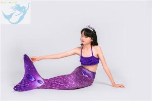Wholesale 3D Printing Swimmable Mermaid Tails For Kids / Adults Spandex Polyester Material from china suppliers