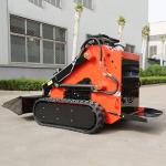 ZHONGMEI Mini Telescopic Wheel Loader Tracked And Wheeled 900kg 1200kg Mini Skid