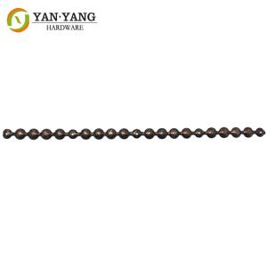 Wholesale Antique color electroplating nail bead upholstery nail strip for sofa decoration from china suppliers