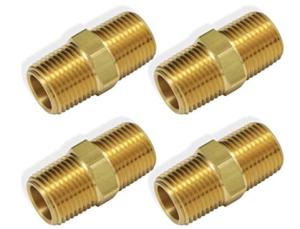 Wholesale ANSI Coupler Adapter Brass Hose Fitting 1/4&quot; NPT Male Thread from china suppliers