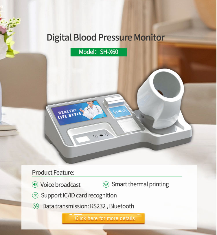 SH-X60 Digital bp Machine Blood Pressure Monitor bp Check Machine