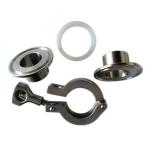 Adjustable Heavy Duty Sanitary Tri Clamp Fittings 2-6 Bar Pressure