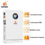 Wall Mounted Home Energy Storage 200ah 25.6v Lithium Ion Battery with 5.12kwh