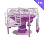 High Strength Rainbow Playground Netting Children Playground Safety Net