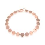 Niche Design Gold Hand Chain Round Shell Shaped Bracelets Stainless steel bangle