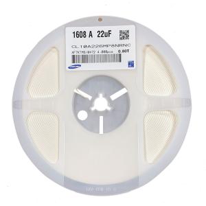 Wholesale SMD 0603 Multilayer Ceramic Capacitors MLCC CL10A226MP8NRNC 22uF+/-20% 10V X5R from china suppliers