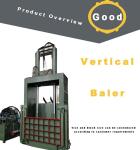 Vertical scrap metal steel copper aluminum baler Vertical Aluminum Baler Press