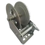 Mini Small Manual Hand Winch 1600lb Capacity Color Power Coating