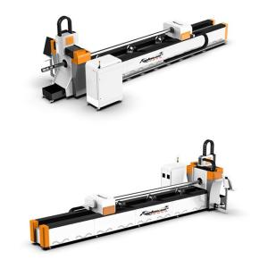 Wholesale Optical Lens Fiber Laser Pipe Cutting Machine 2000w 3000w 4000w metal tube laser cutting machine copper tube cutting machine from china suppliers