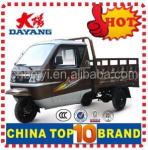 Automatic 250cc Closed Cabin 3 Wheel Motorcycle Cargo Tricycle With CCC