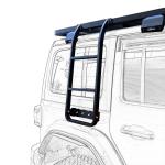 Q235-8 Double Sided Aluminium Extension Ladder 4 Runner Side Ladder Car Roof