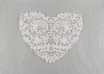 French Guipure Venice Lace Cotton Lace Neck Applique Water Soluble For Blouses
