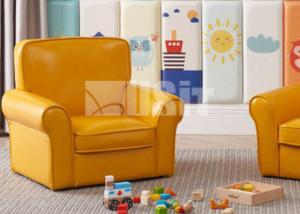 Wholesale High Grade Kids Sofa Toddler Sofa Lounge Couch Birthday Gift Yellow from china suppliers