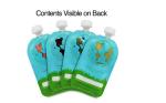 Vertical Corners Spout Pouch Bag Zilock Heat Seal For Juice Drink Food Packaging