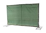 8'x12' Outer tubing 38mm 1½" tubing sold plastic temporary fence panels Spacing