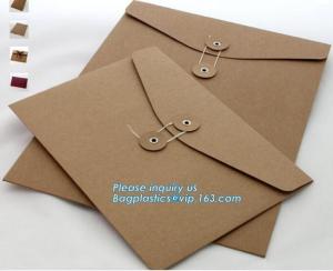 Wholesale Customized logo paper envelope for plastic card from China supplier,Customized Kraft Paper Antique Envelop Mailer Envelo from china suppliers