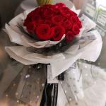 50cm*5Y Poly Floral Mesh Wrap