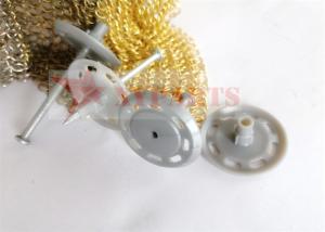 Wholesale Gas Tool 35mm Membrane Washer Pins , Single Shot Pin With Plastic Washer For Concrete from china suppliers