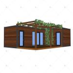 Heya-2X01 Heya Superior Quality 40 Ft Luxury Container House Use Design