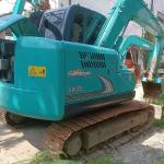 Low Hour Used Kobelco Excavator ISUZU Engine 75 Operating Weight 0.4m Bucket