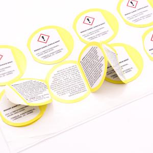 Wholesale Custom Peel and Reveal Stickers Peel and Reveal Labels Peel Off Sticker Label from china suppliers