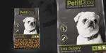 Side Gusset Dog Food Pouches , Custom Printed Flat Bottom Puppy Food Pouches