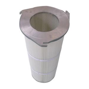 Wholesale 3 Lugs Industrial Air Filter , Aluminum Cap Dust Extraction Filters GTJ3266 Model from china suppliers