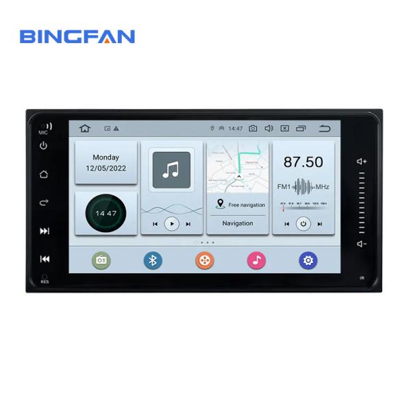 Car Radio Android 12.0 Touch Screen Multimedia System Car Stereo Auto Electronic