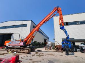 Wholesale 12M Max Pile Length Solar Pile Driver With 1900 Kg Hammer Weight from china suppliers
