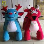 Hansel amusement park games kids indoor rides electric mountable animals