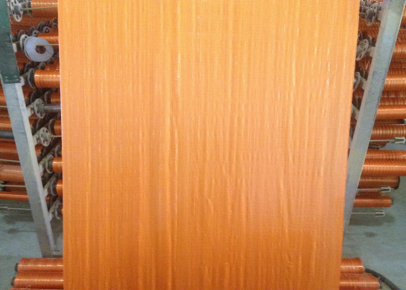 White Color Waterproof Tubular Woven Fabric , Woven Polypropylene Fabric Rolls
