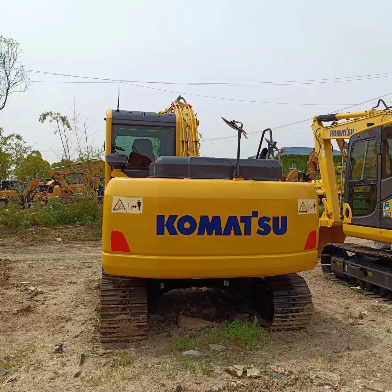 Better Performance Komatsu PC110 Excavator with Original Hydraulic Cylinder in 2016